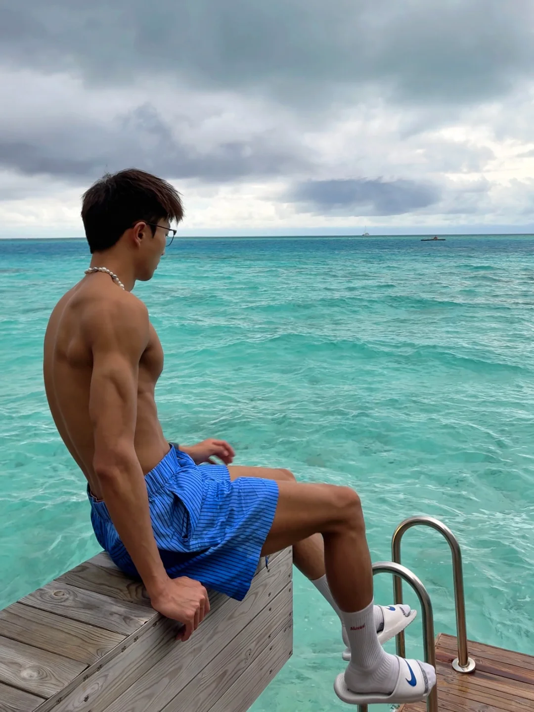 马代雨季初体验🌧️ | 阴天的海竟然也这么美