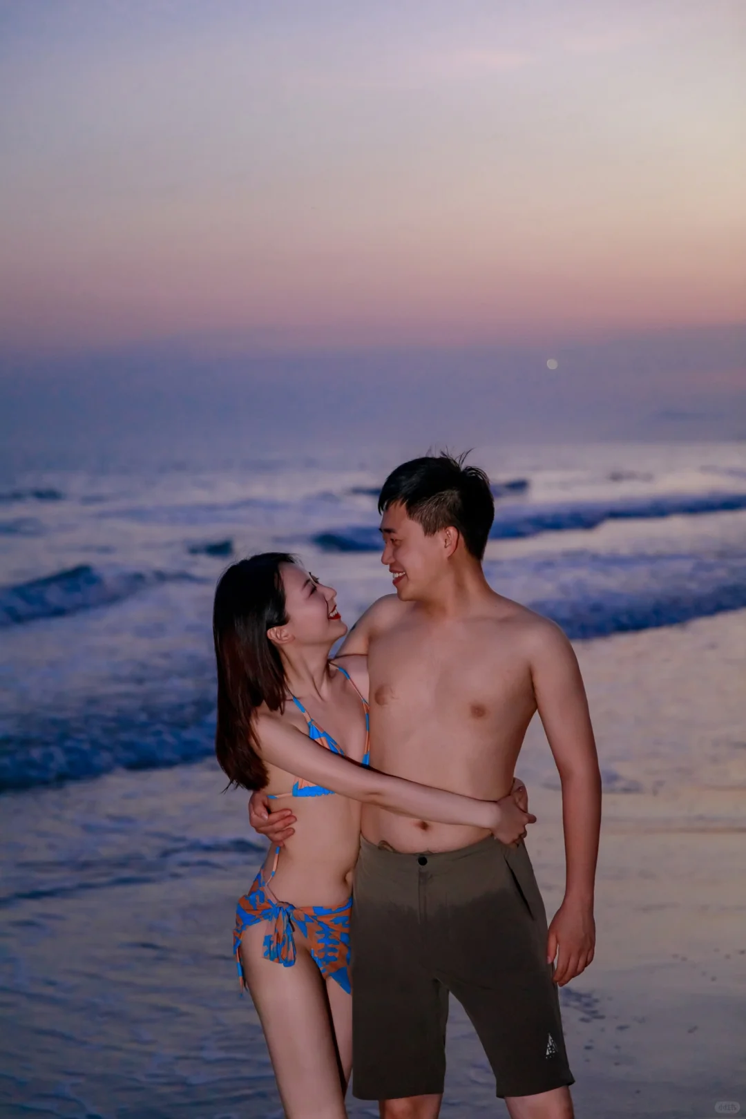 情侣海边这么拍，超好看｜三亚约拍📷