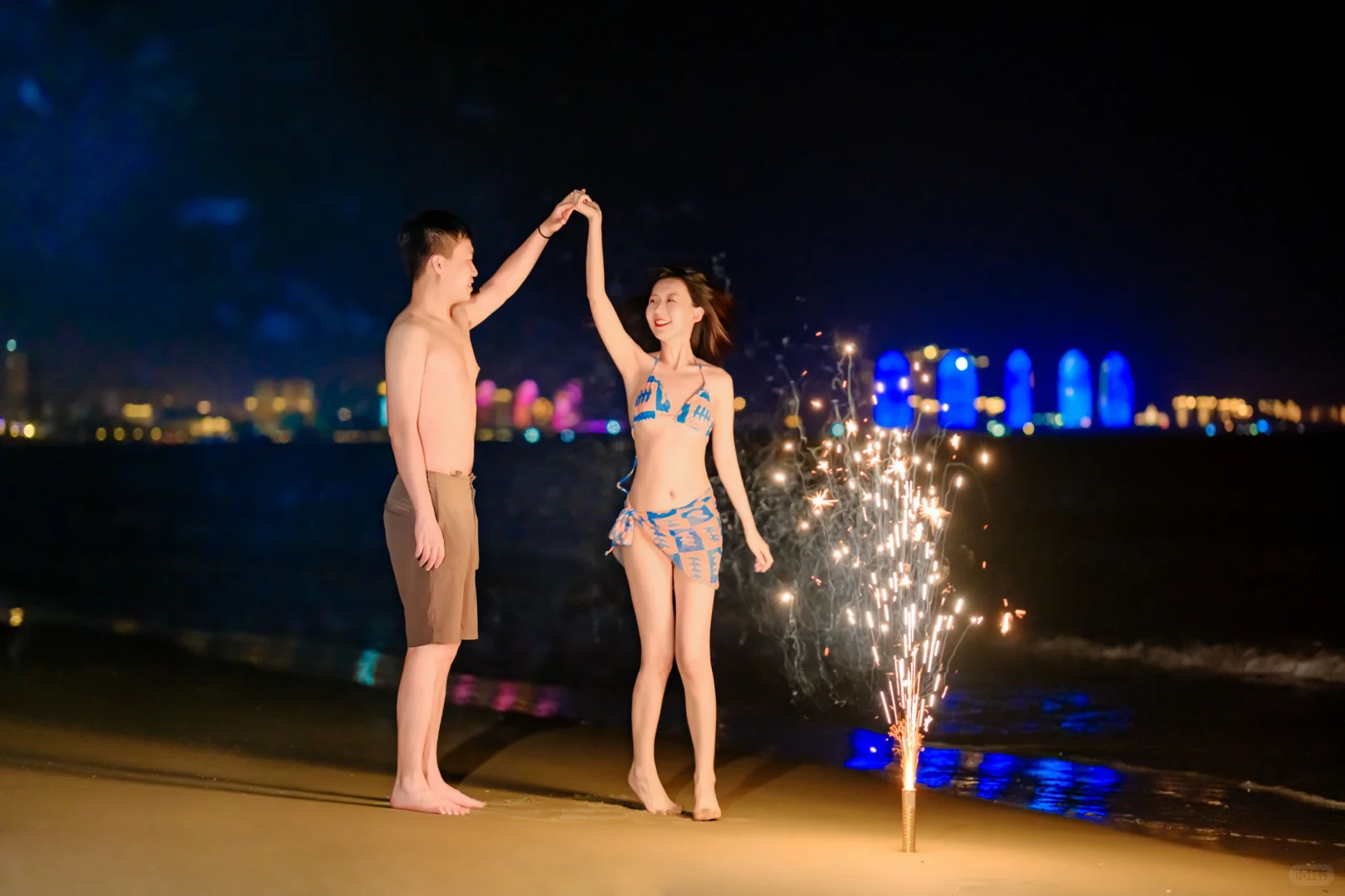 情侣海边这么拍，超好看｜三亚约拍📷