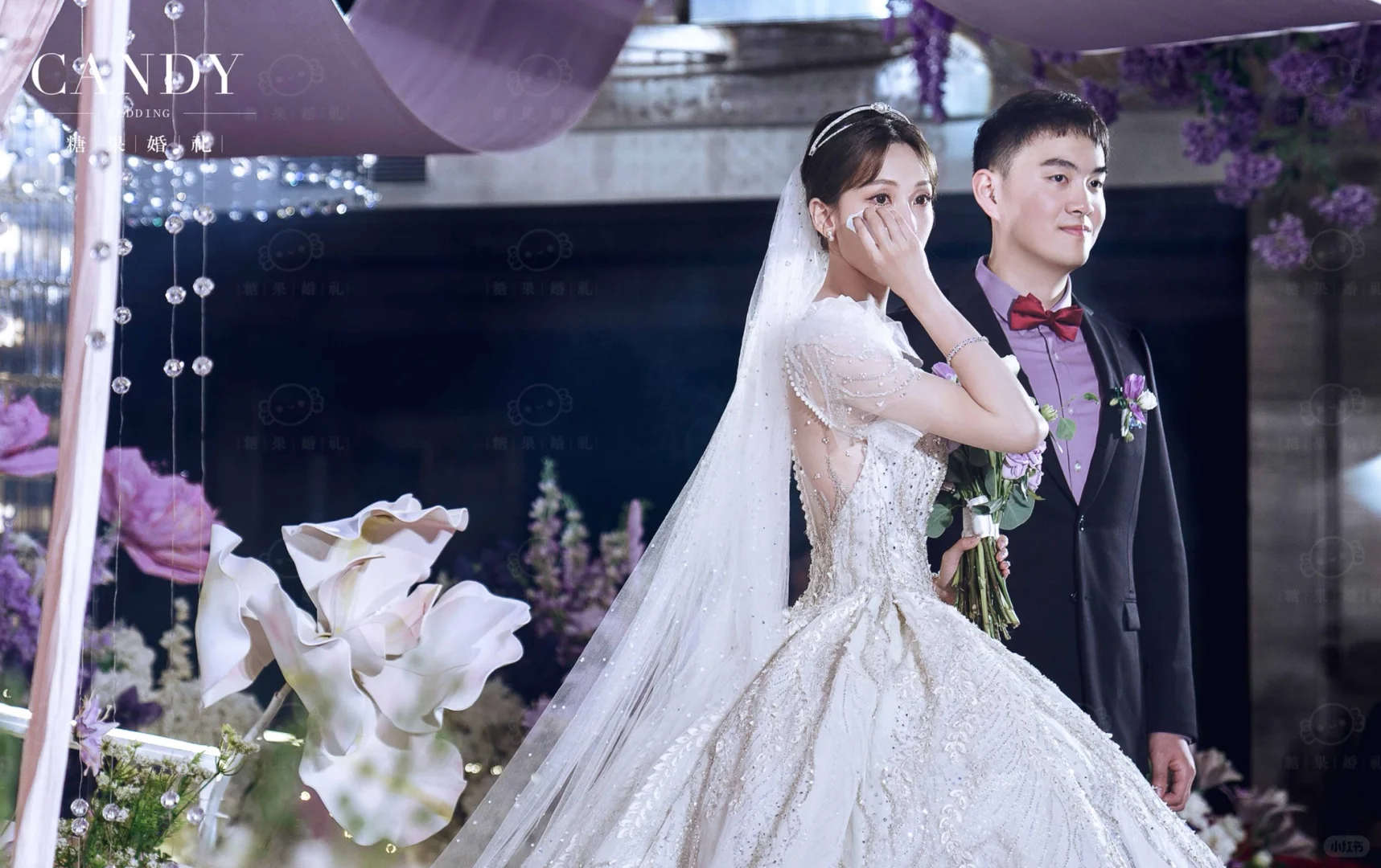 甜妹都爱的紫色婚礼