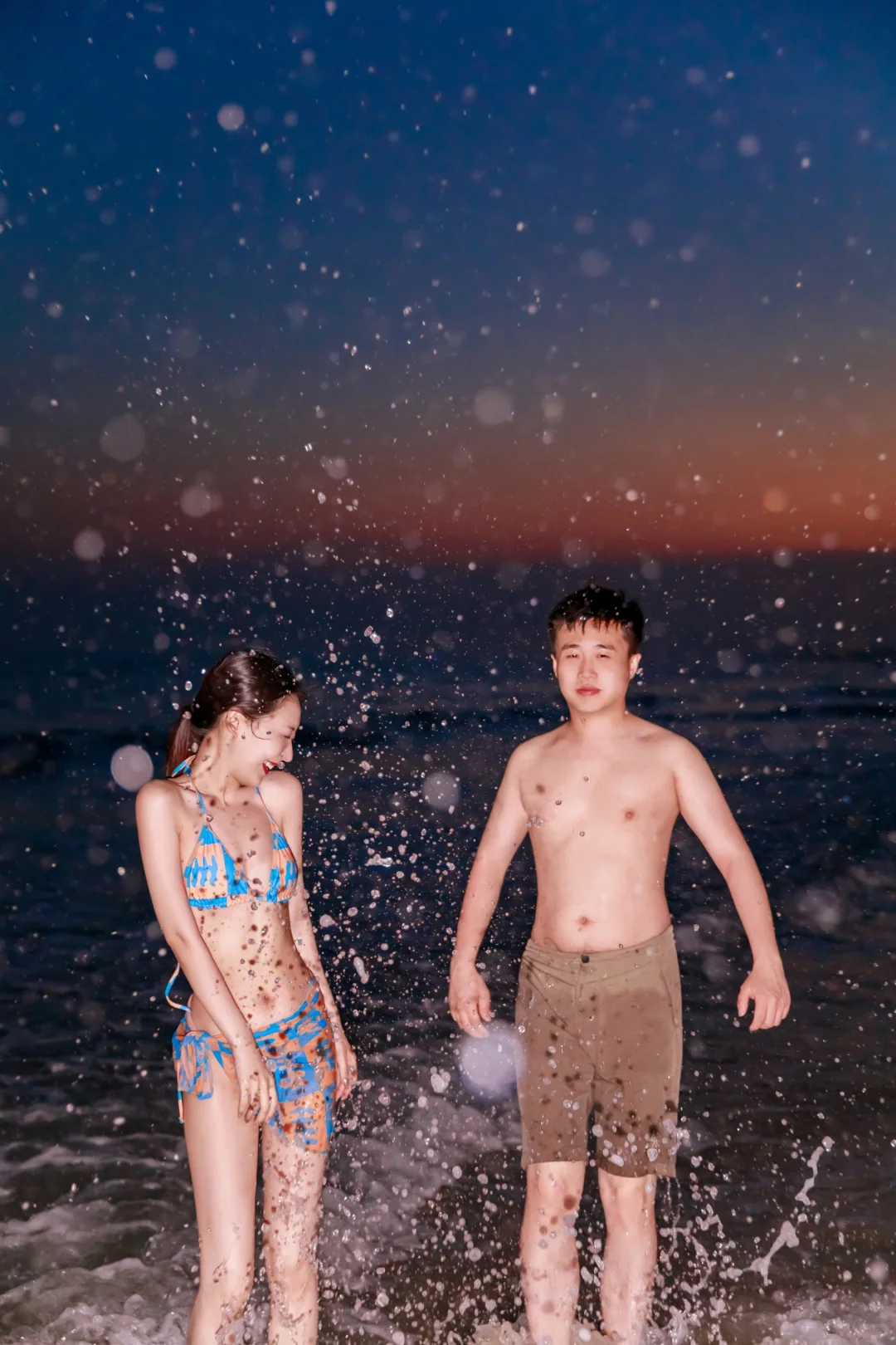 情侣海边这么拍，超好看｜三亚约拍📷