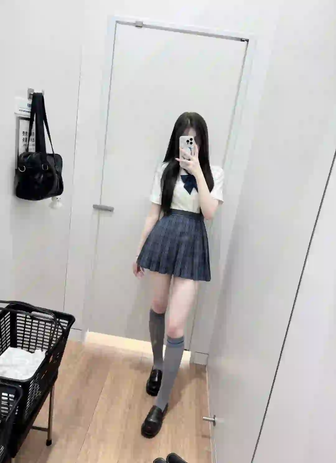 不愧是 jk 我这种屌丝穿也好看