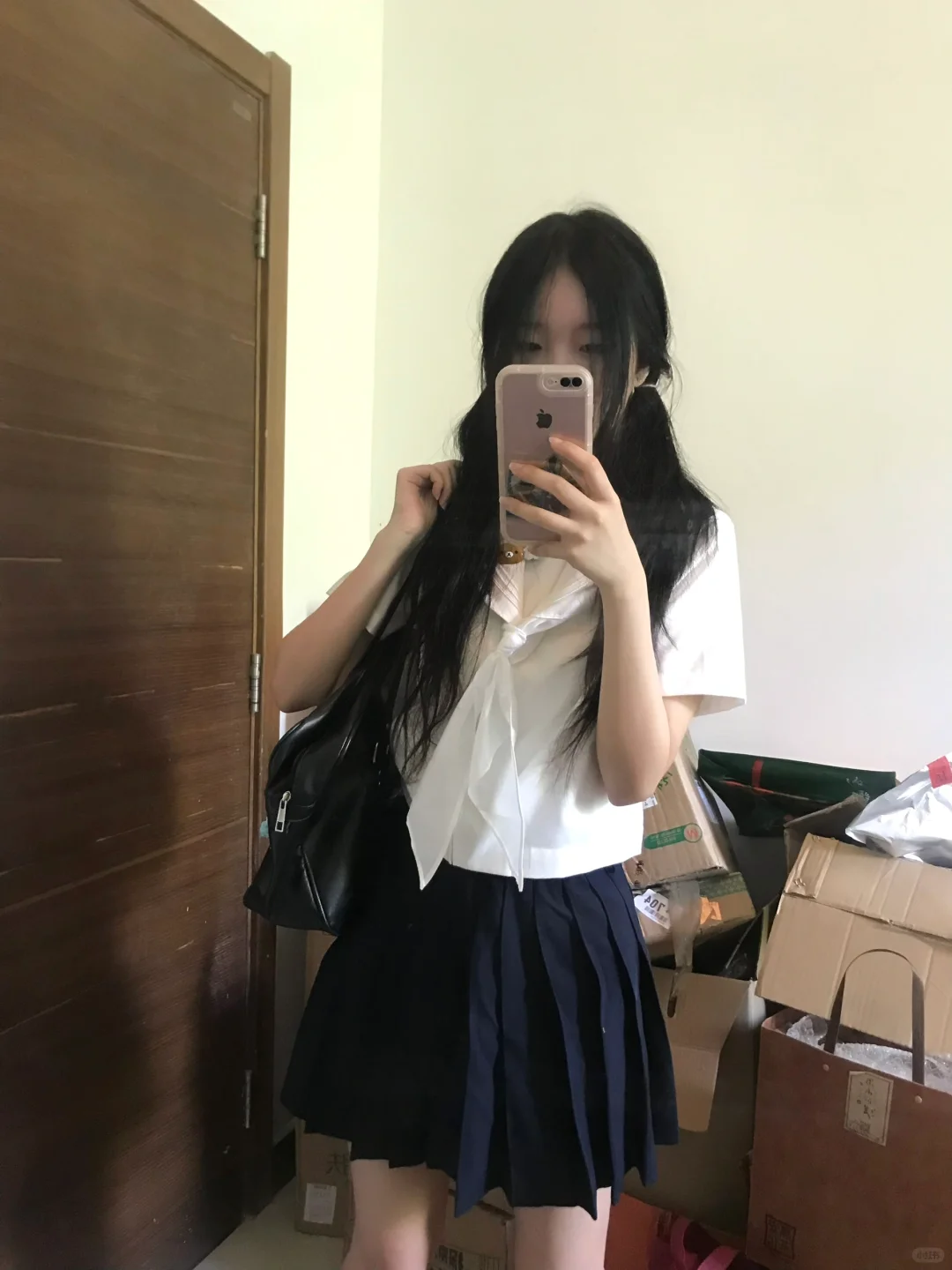 学校に行く前
