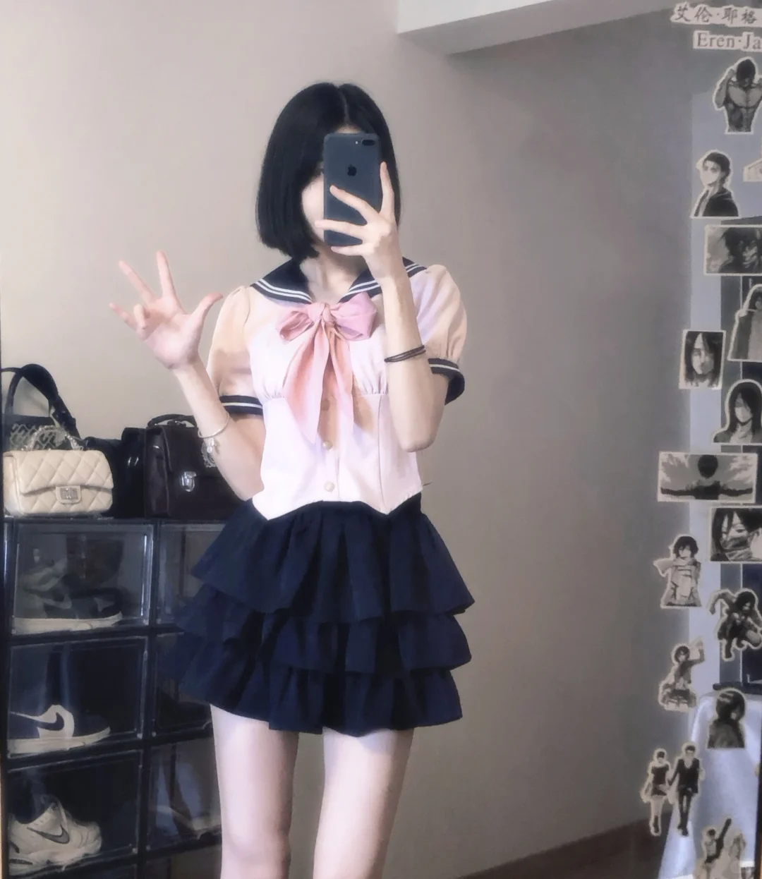 这波我站水手服