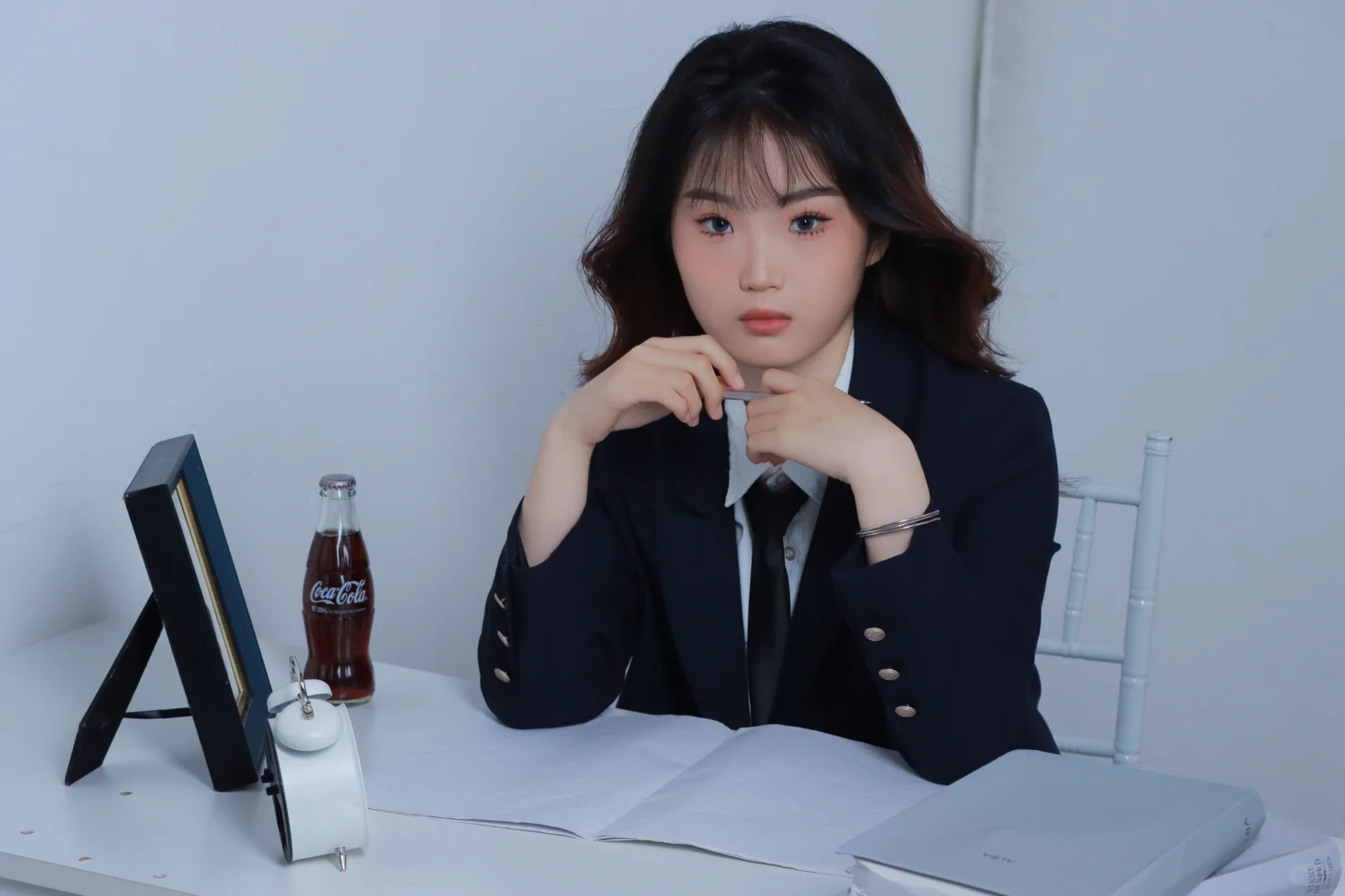 韩系女高学院风～可爱甜甜的jk学妹已上线