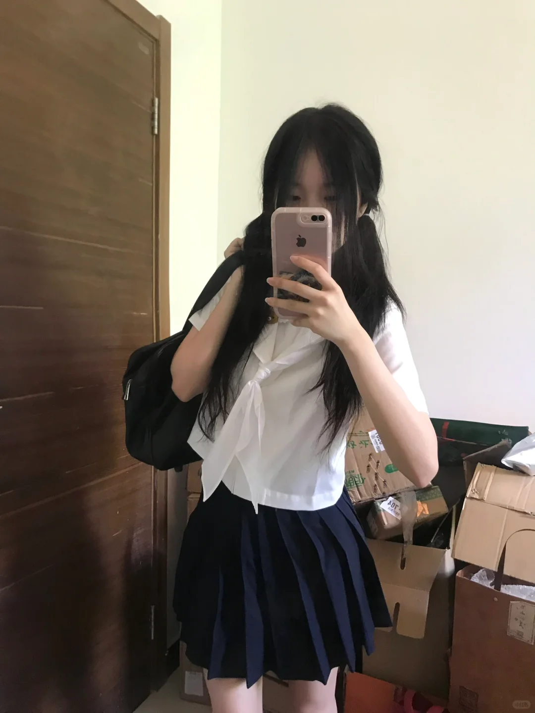 学校に行く前