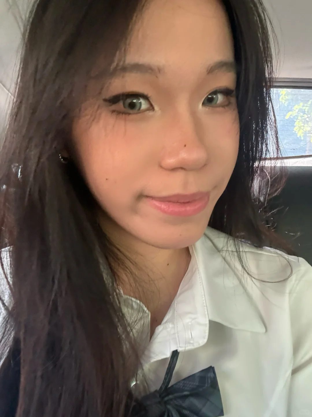 屌丝女也是穿上jk了