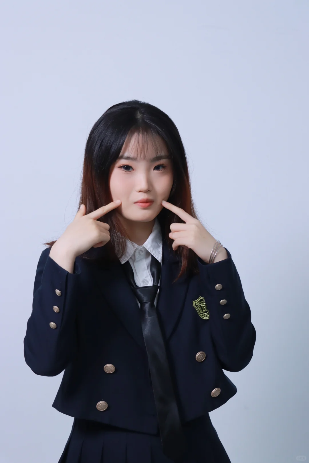 韩系女高学院风～可爱甜甜的jk学妹已上线