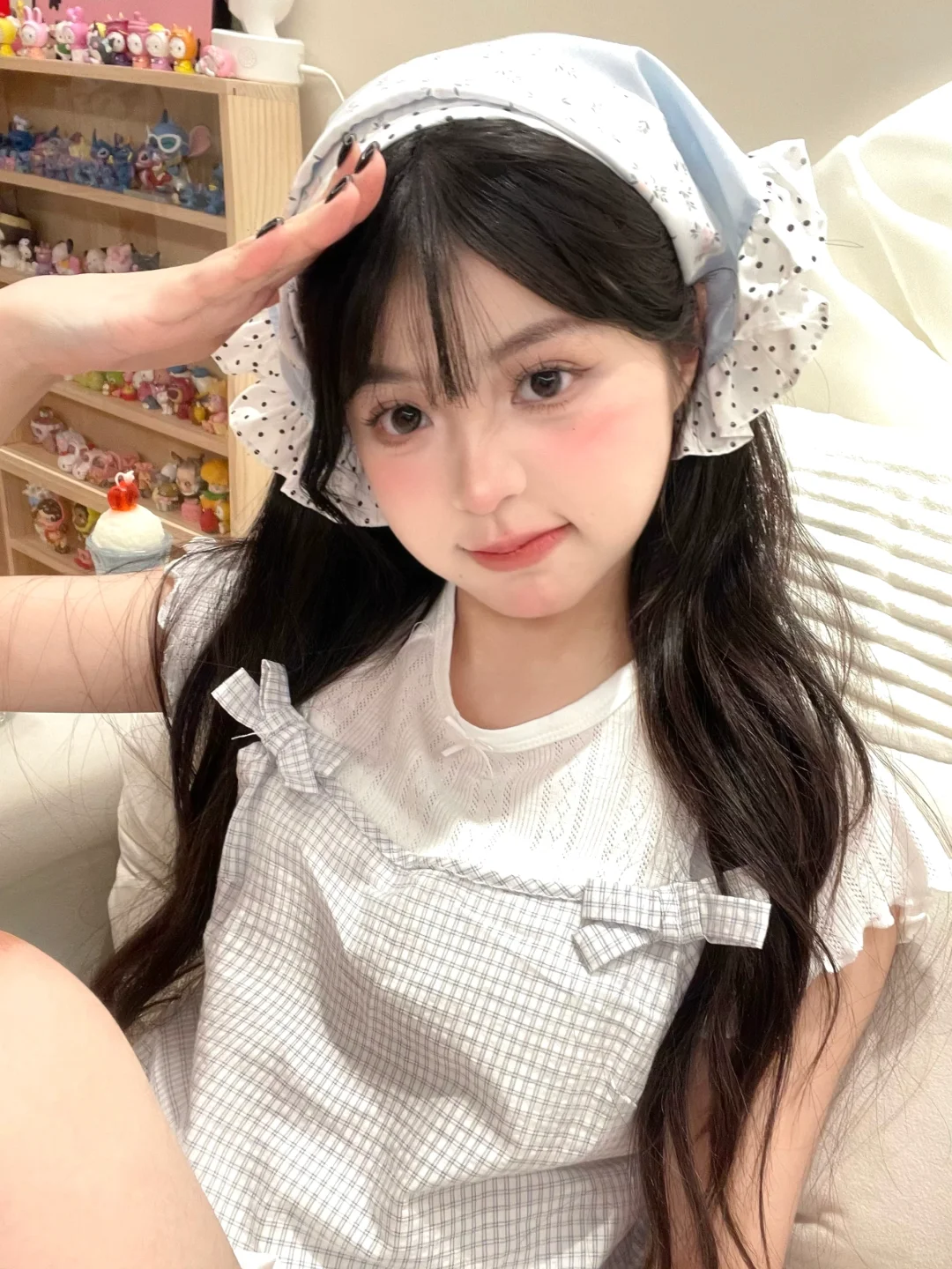 🐰软软兔系圆脸妆容分享！