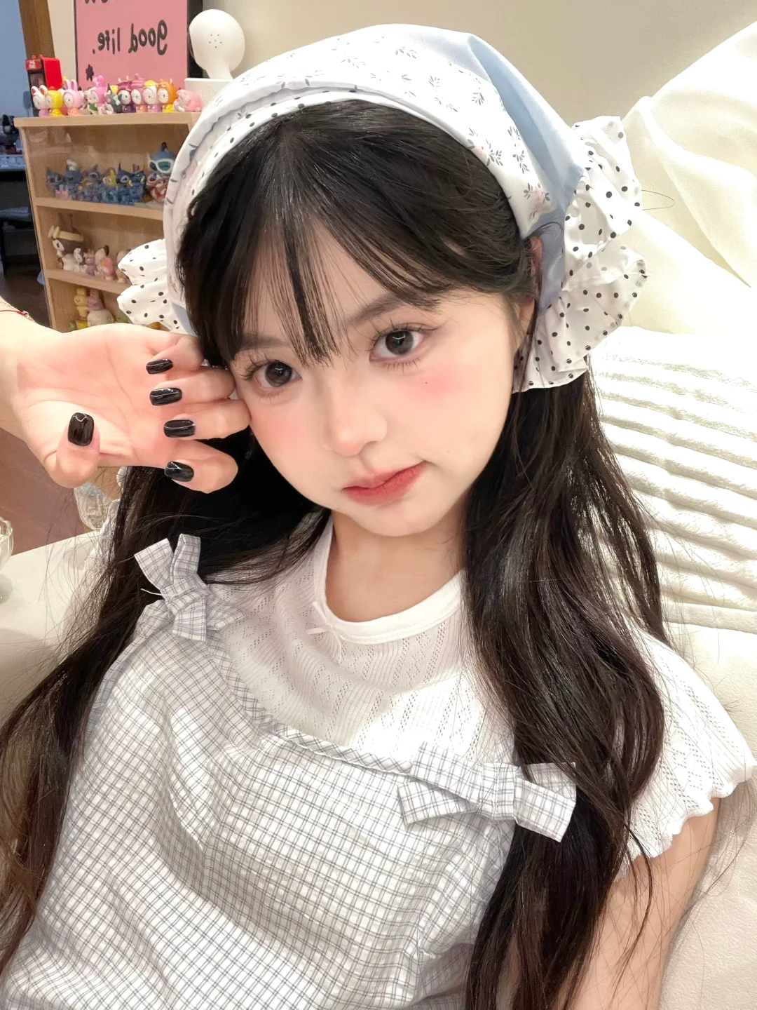 🐰软软兔系圆脸妆容分享！