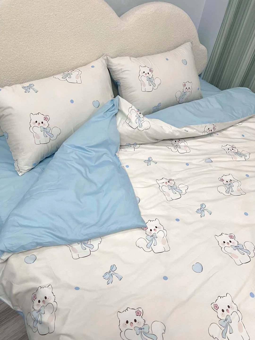 适合甜妹的猫猫四件套来咯