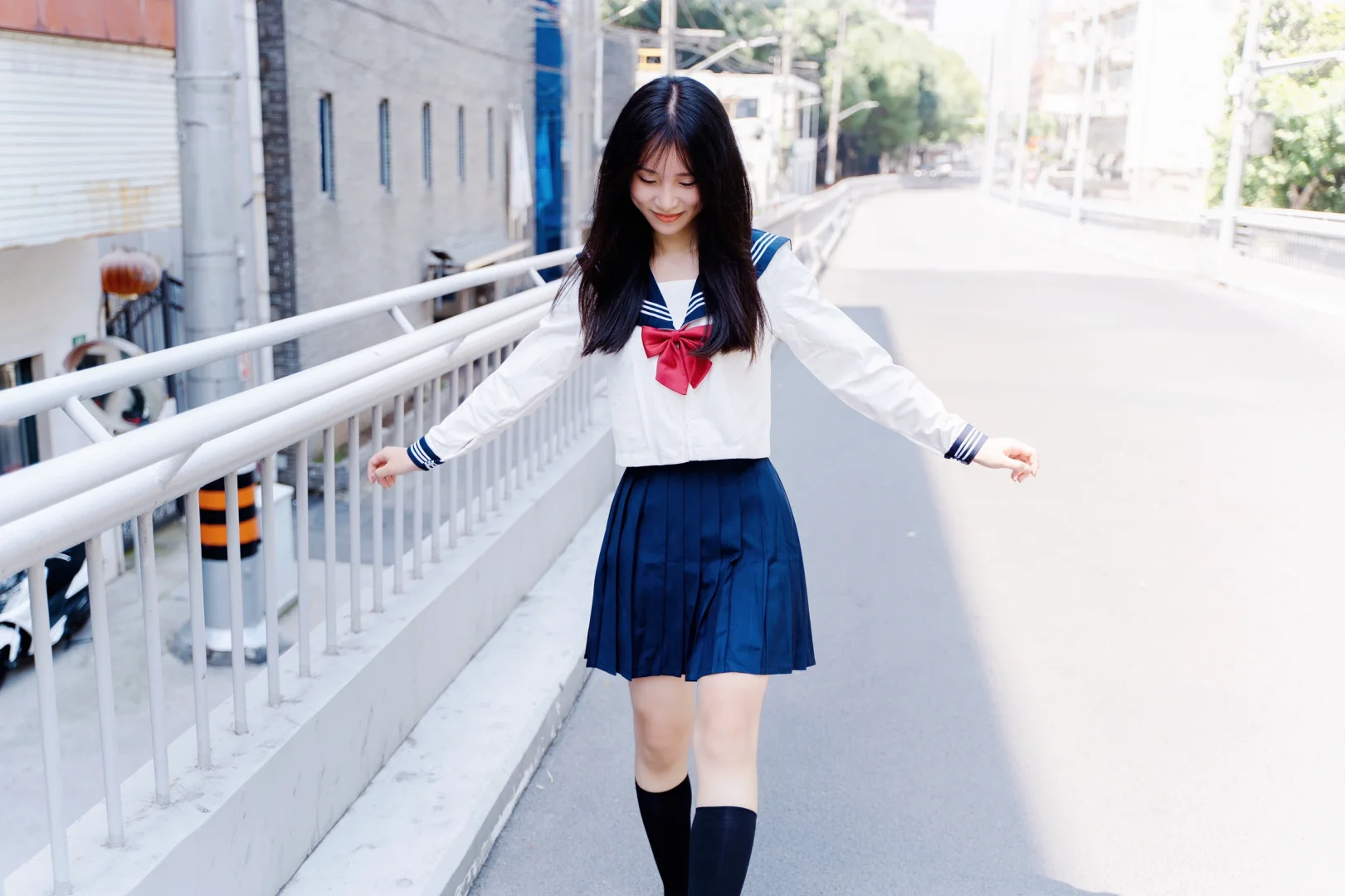 海防路 | 日系JK制服毕业高中生