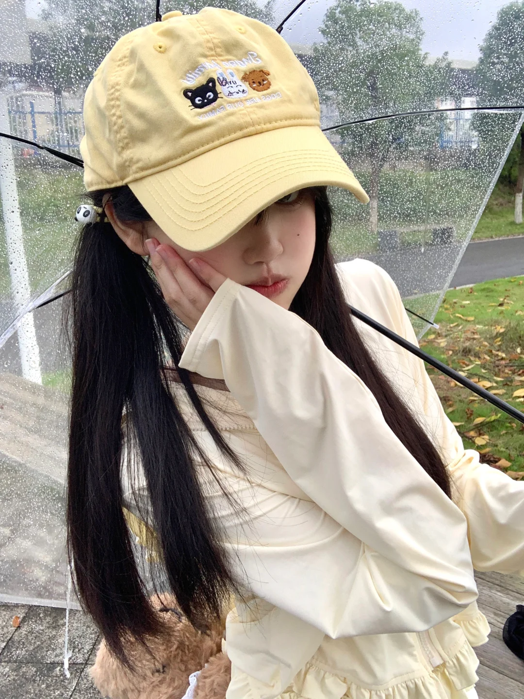 找到方圆脸本命帽子了太适合甜妹噜！！