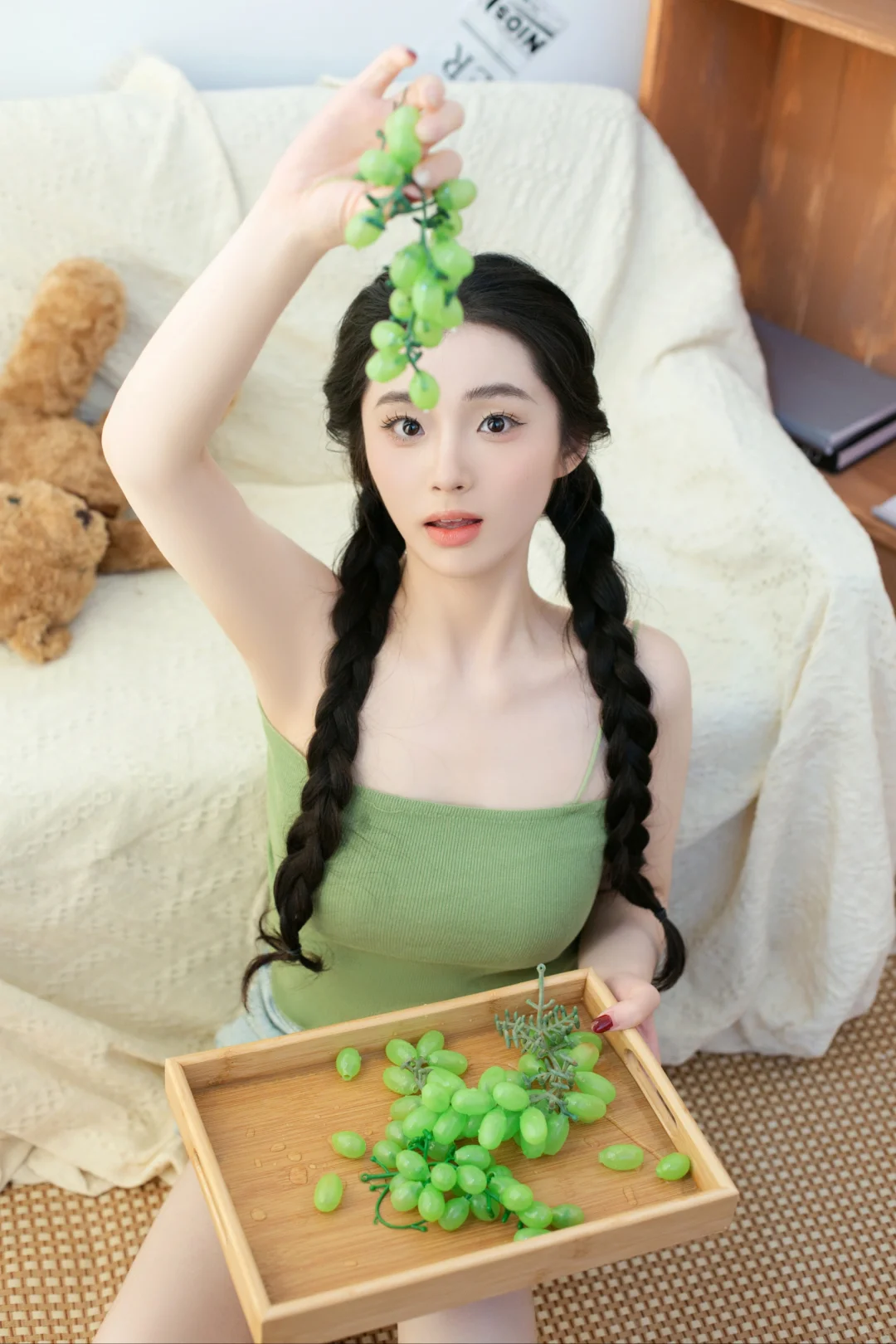 青甜一夏🍏🍐🍈🥝——甜妹写真