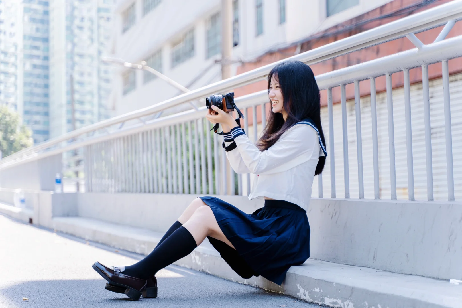 海防路 | 日系JK制服毕业高中生