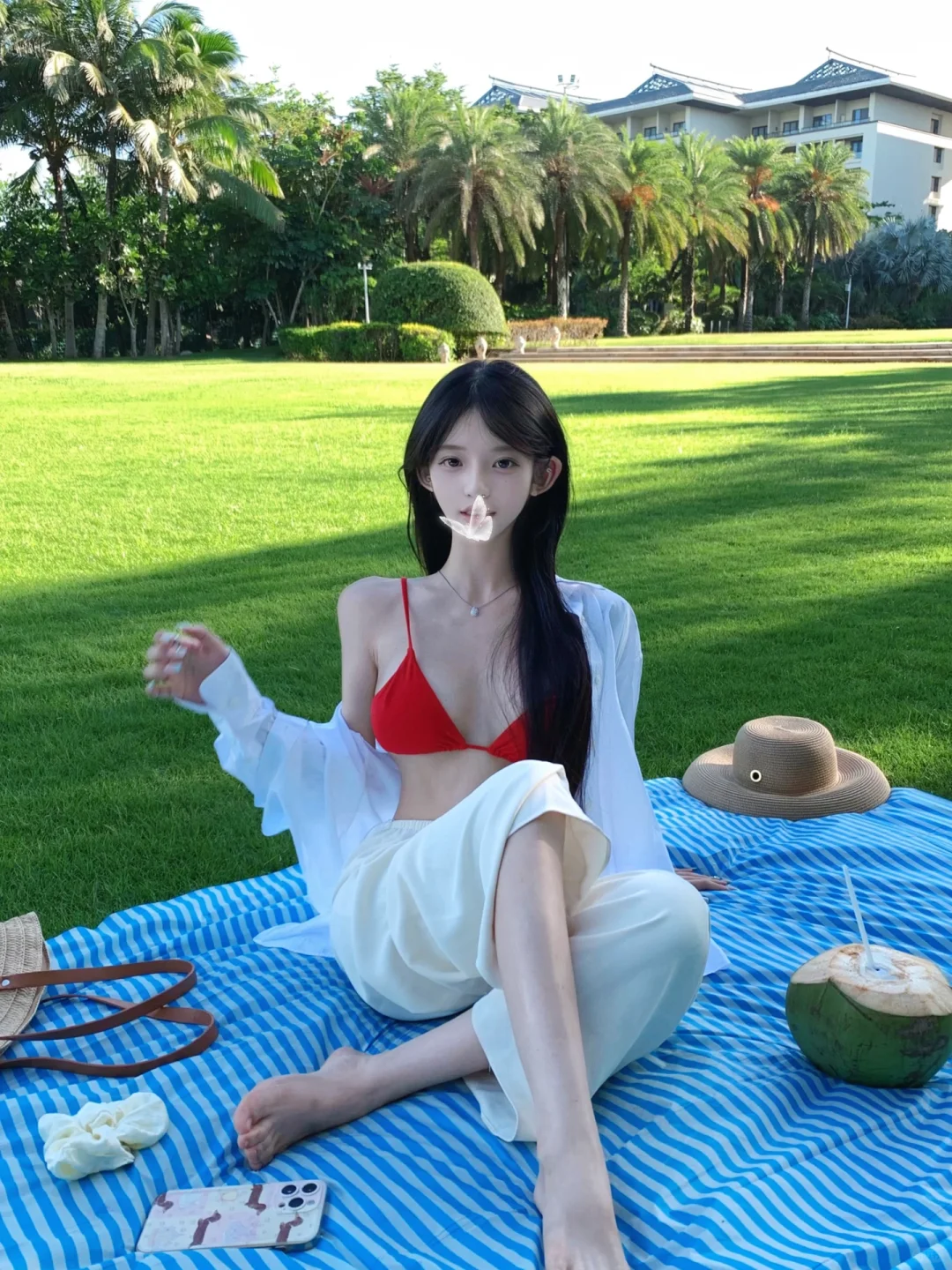from another sunny day🧃🌴🧊