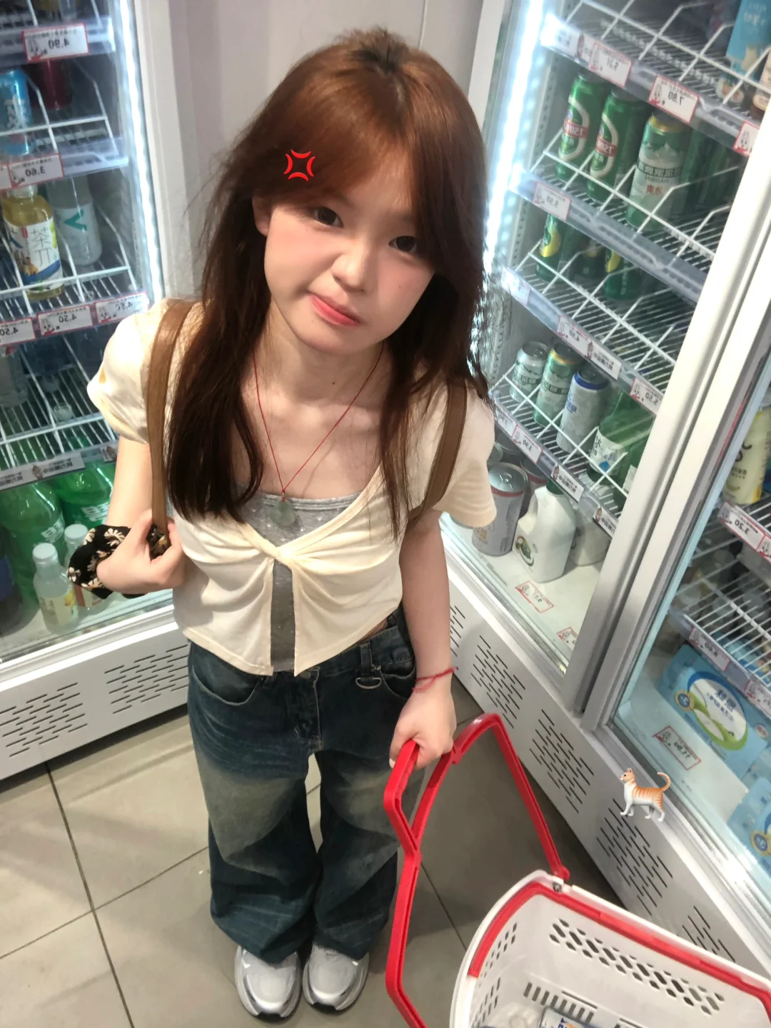 宝宝一起去逛超市嘛