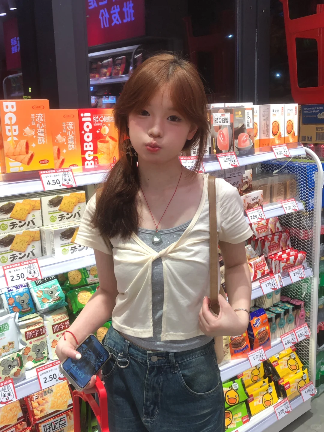 宝宝一起去逛超市嘛