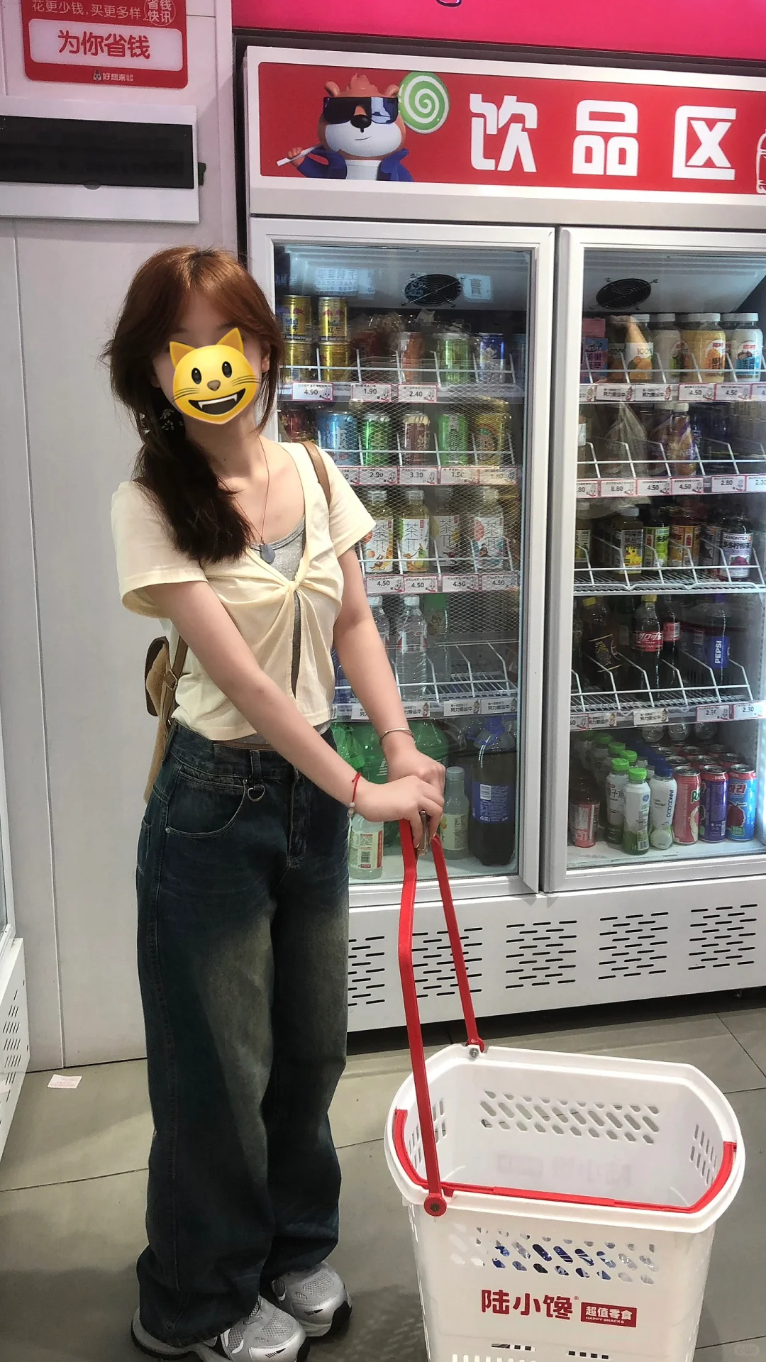 宝宝一起去逛超市嘛