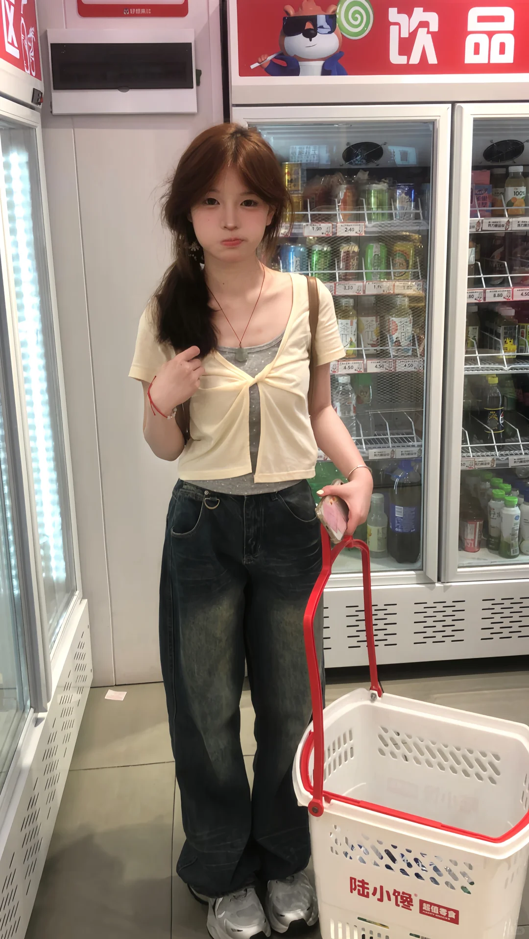 宝宝一起去逛超市嘛