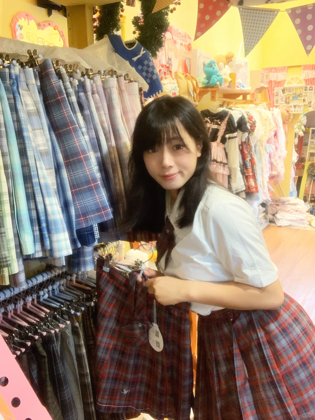 今日宜穿JK制服出门~但是忌晒很多太阳☀️!!