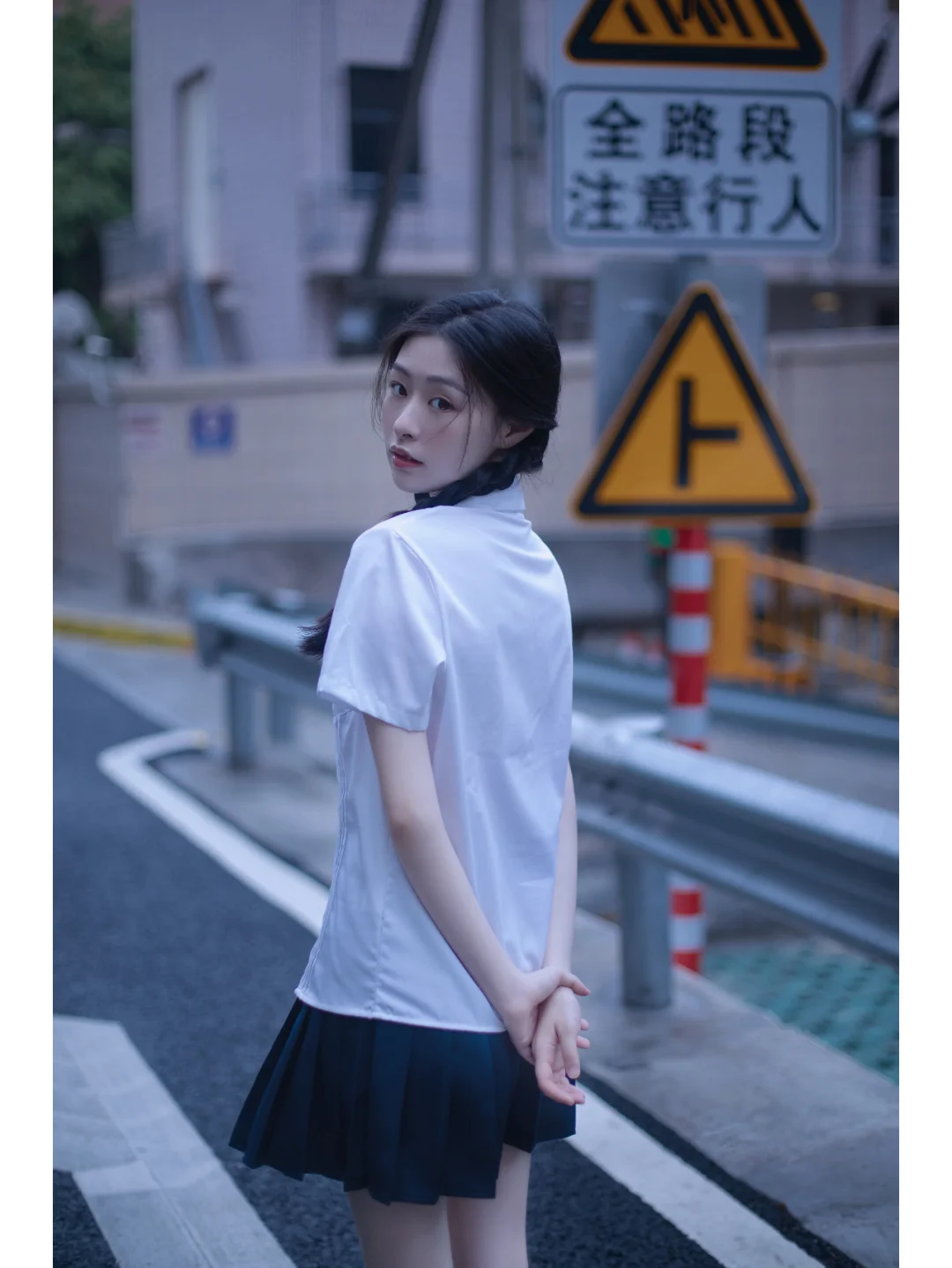 一起下课，福州学院风jk写真