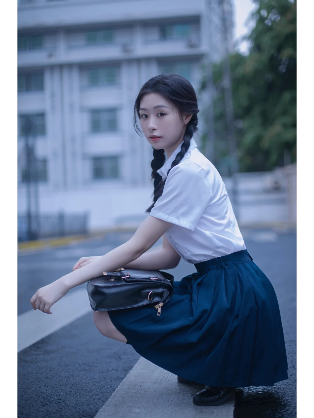 一起下课，福州学院风jk写真