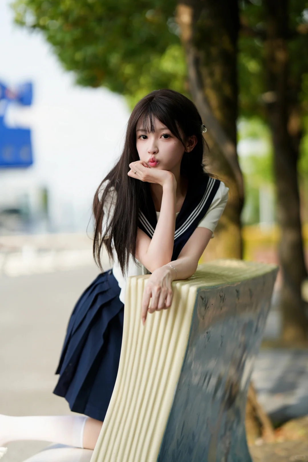 甜妹jk，谁不喜欢呢？