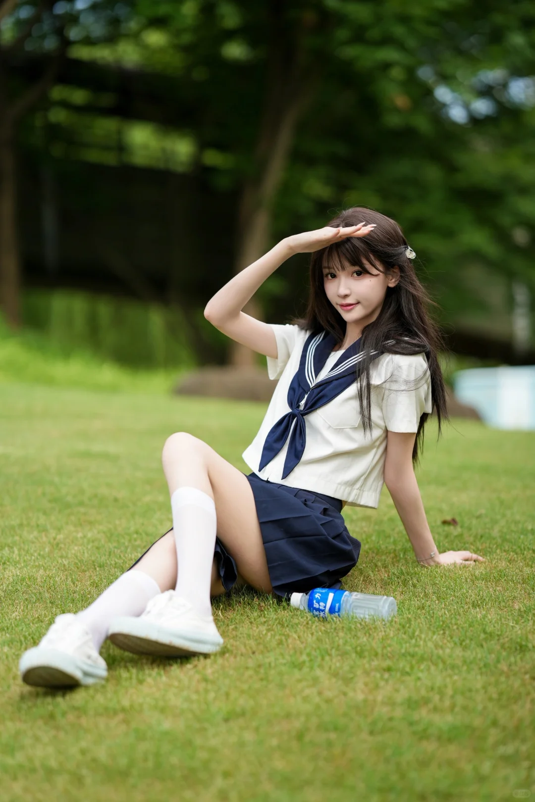 甜妹jk，谁不喜欢呢？