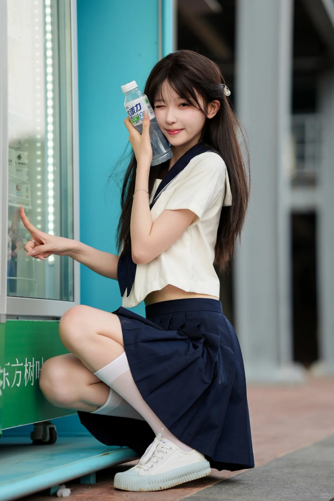 甜妹jk，谁不喜欢呢？