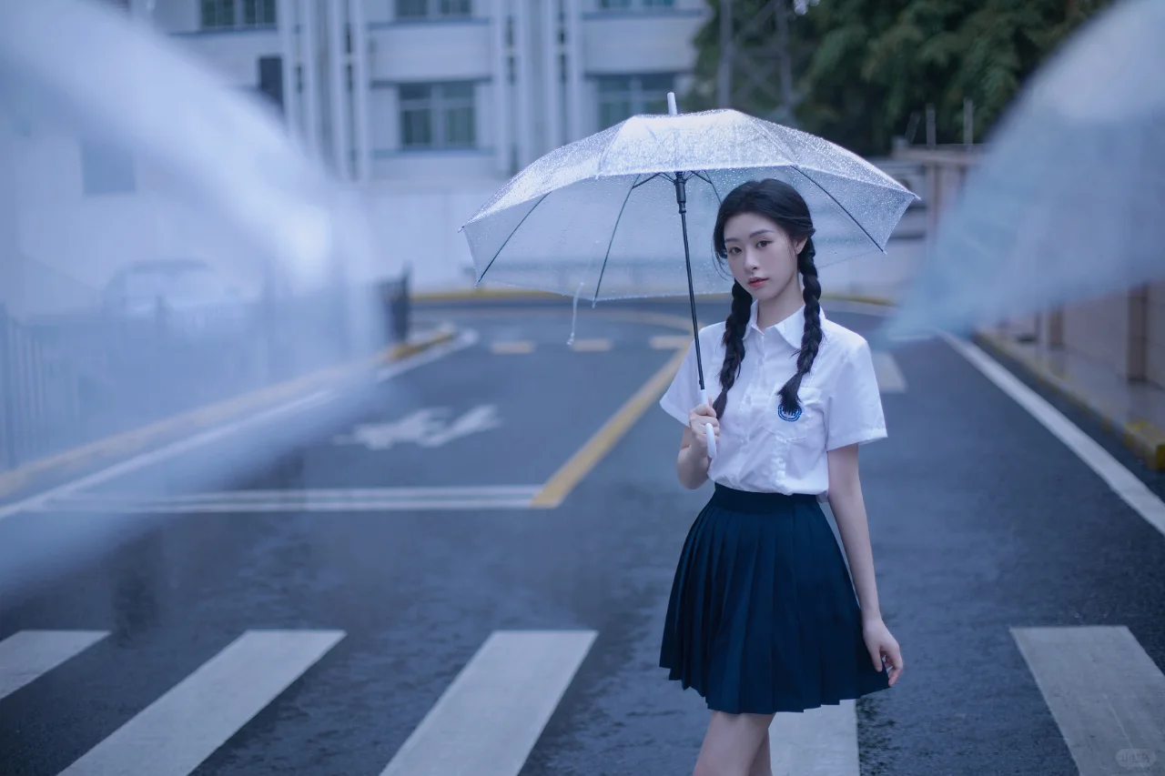一起下课，福州学院风jk写真