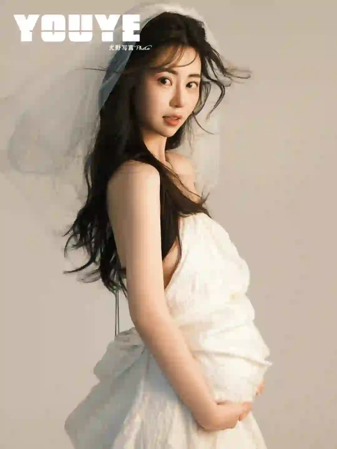 甜妹孕照写真 全糖去冰 💗 青岛约拍