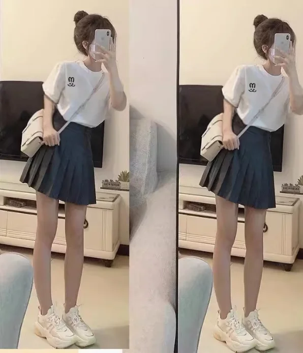 小个子高级多巴胺学院港风可爱jk制服两件套