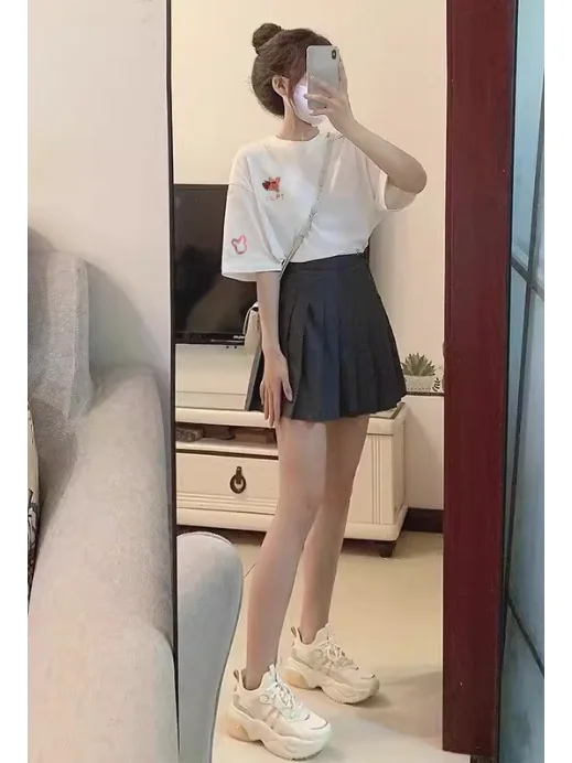 小个子高级多巴胺学院港风可爱jk制服两件套
