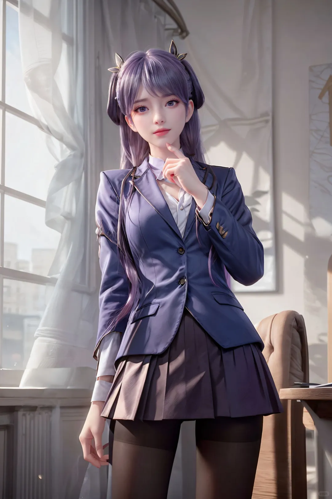 制服少女