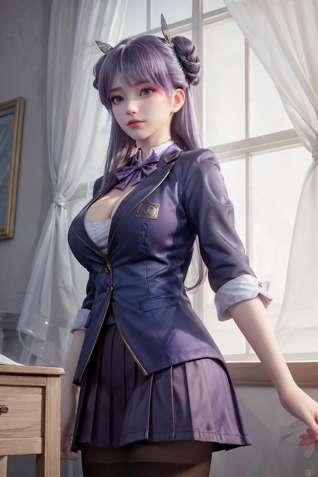 制服少女
