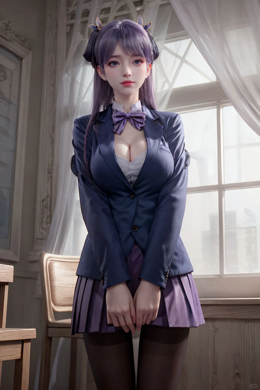 制服少女