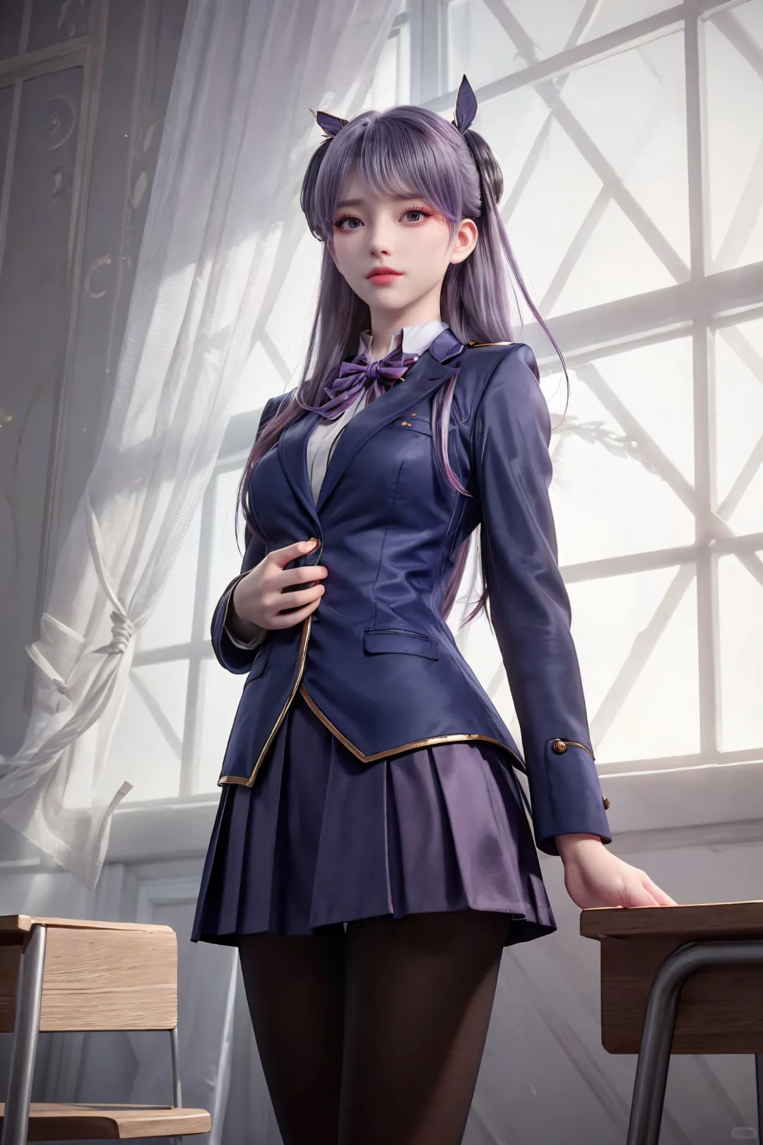 制服少女
