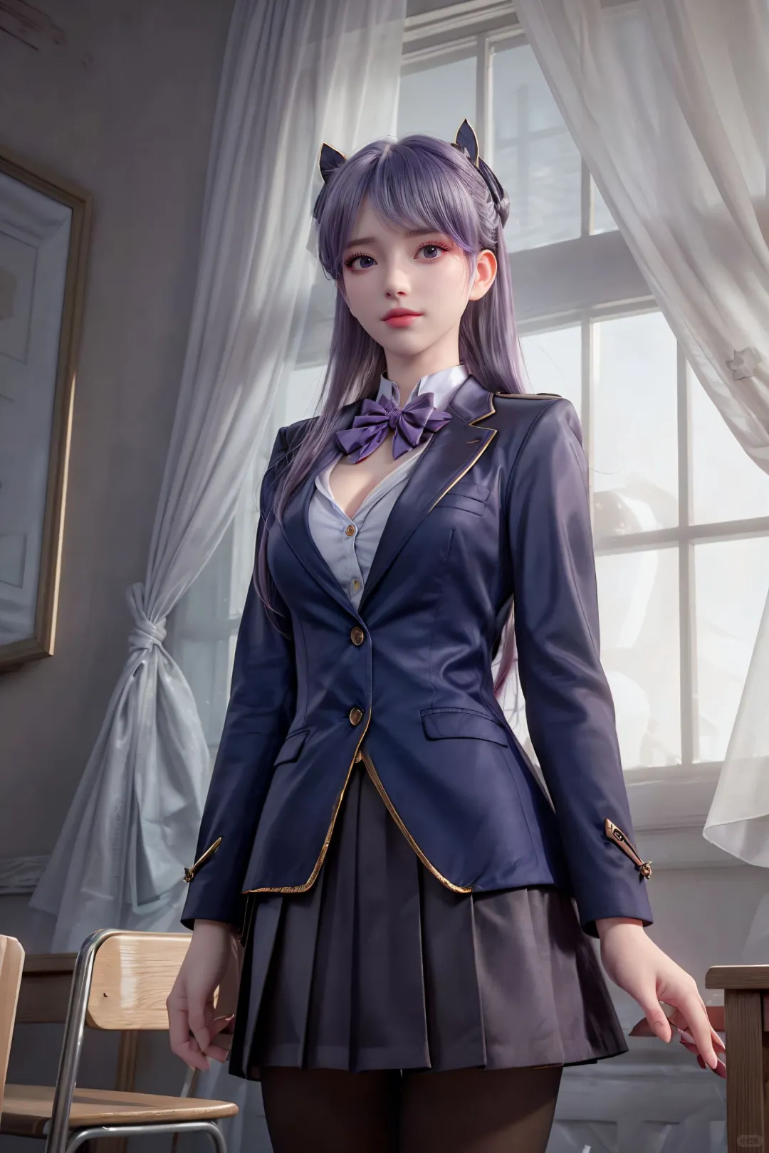 制服少女