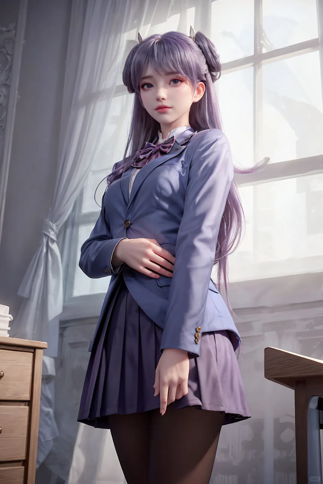 制服少女