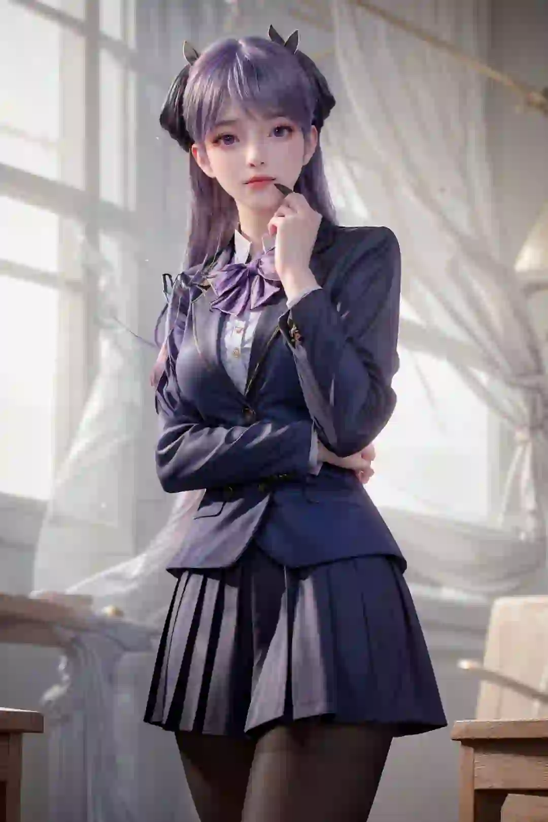 制服少女