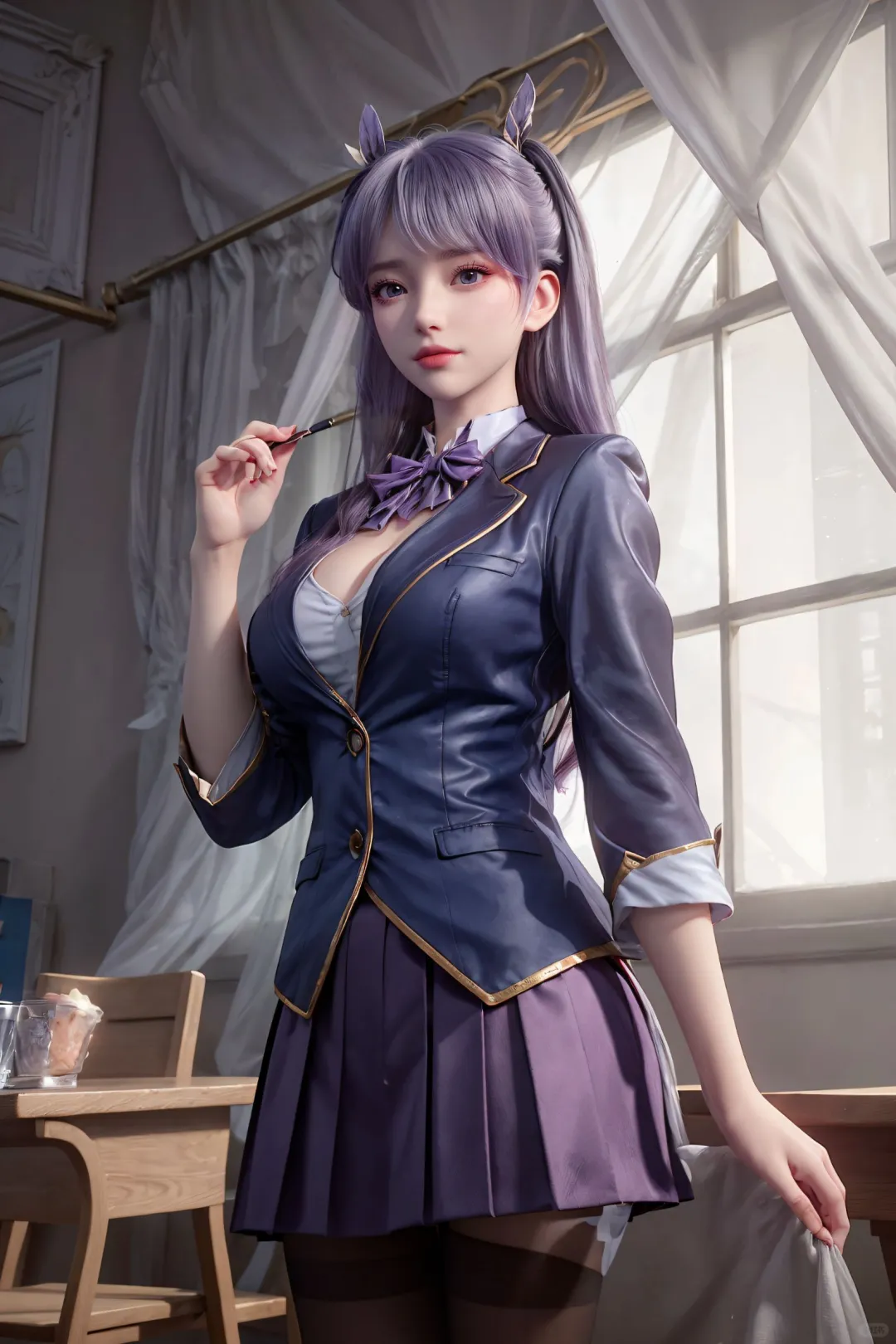 制服少女