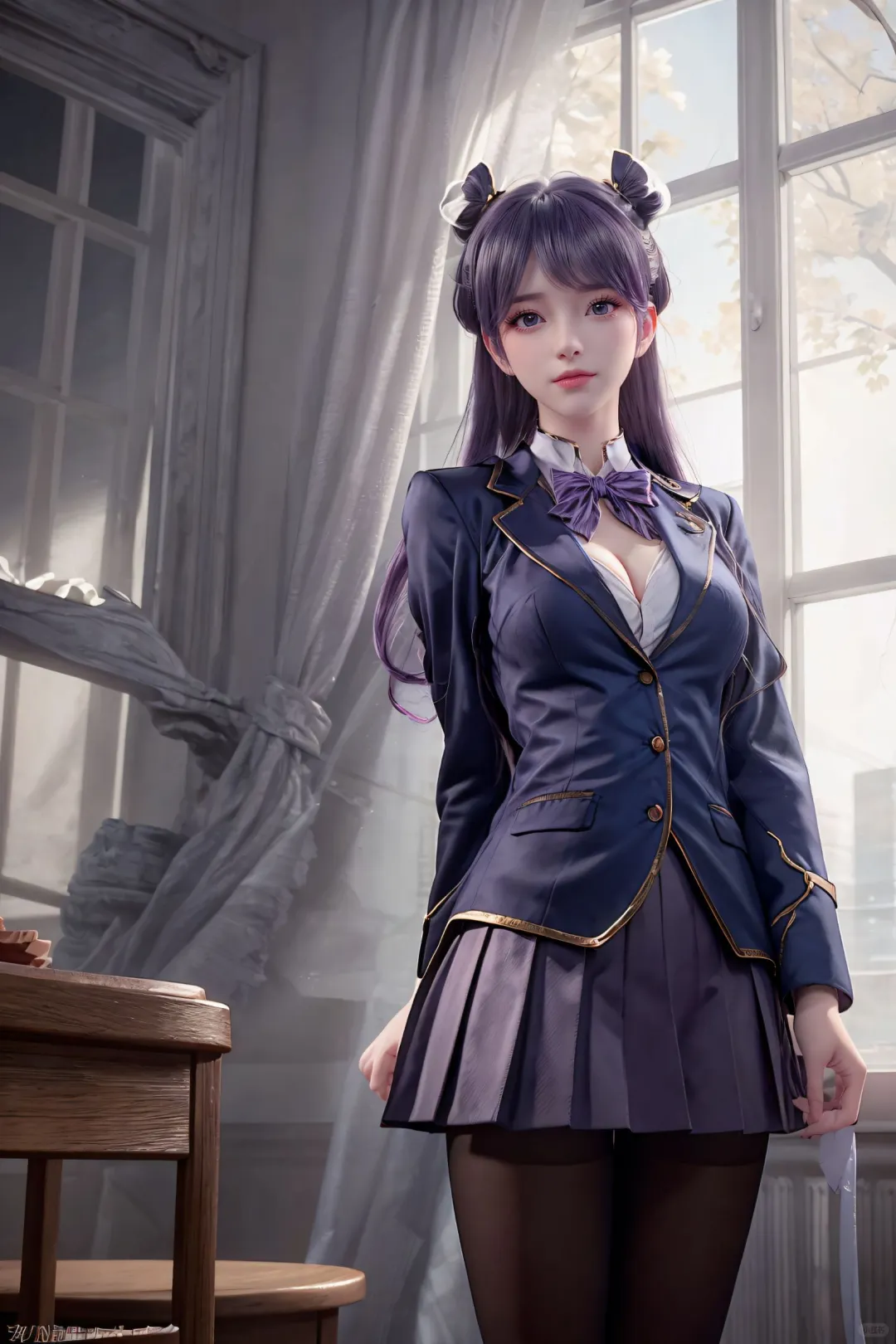 制服少女
