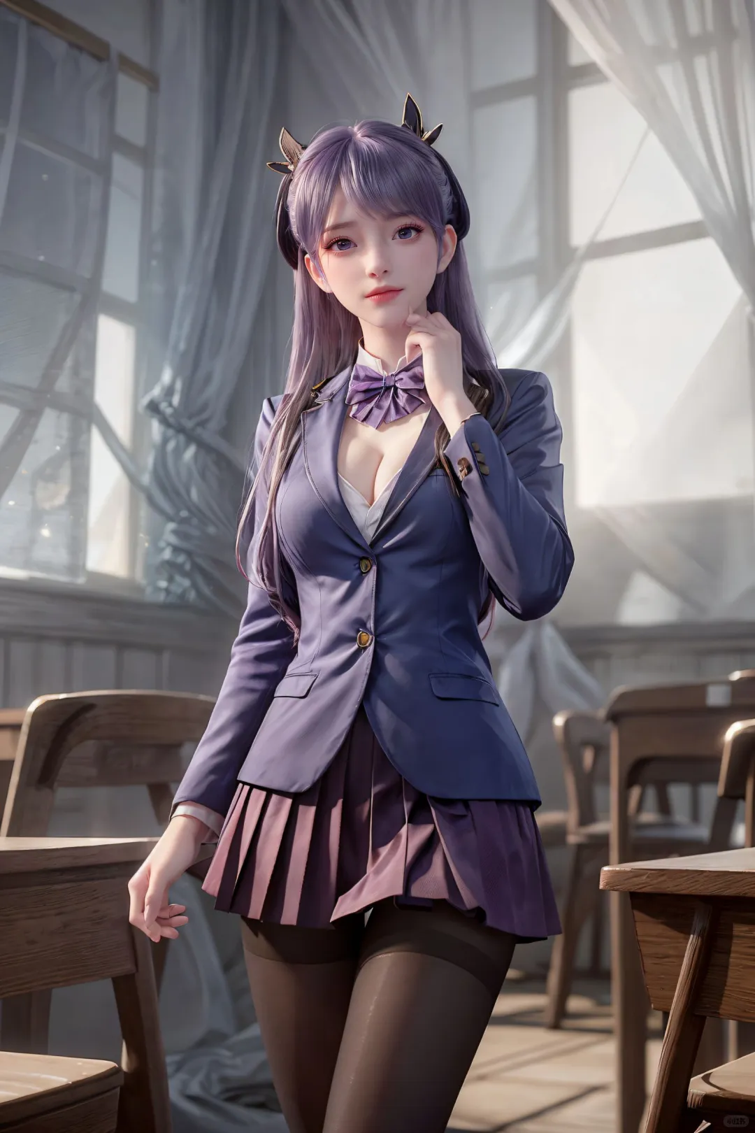 制服少女