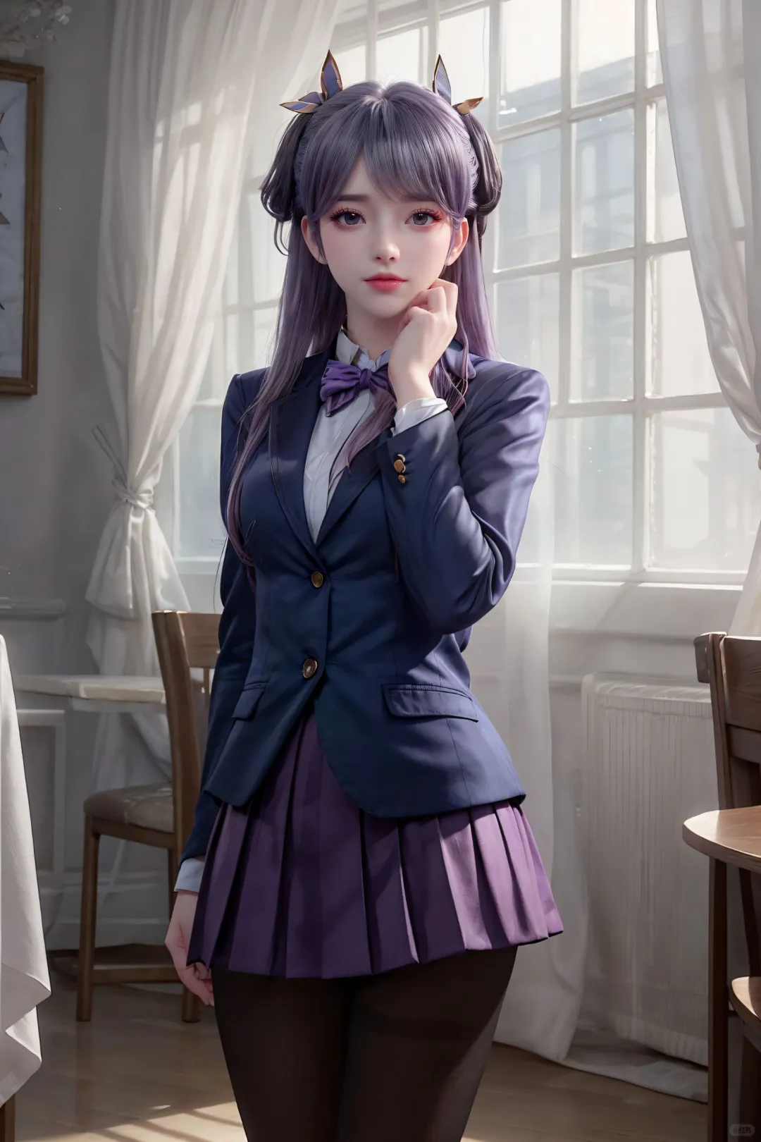 制服少女