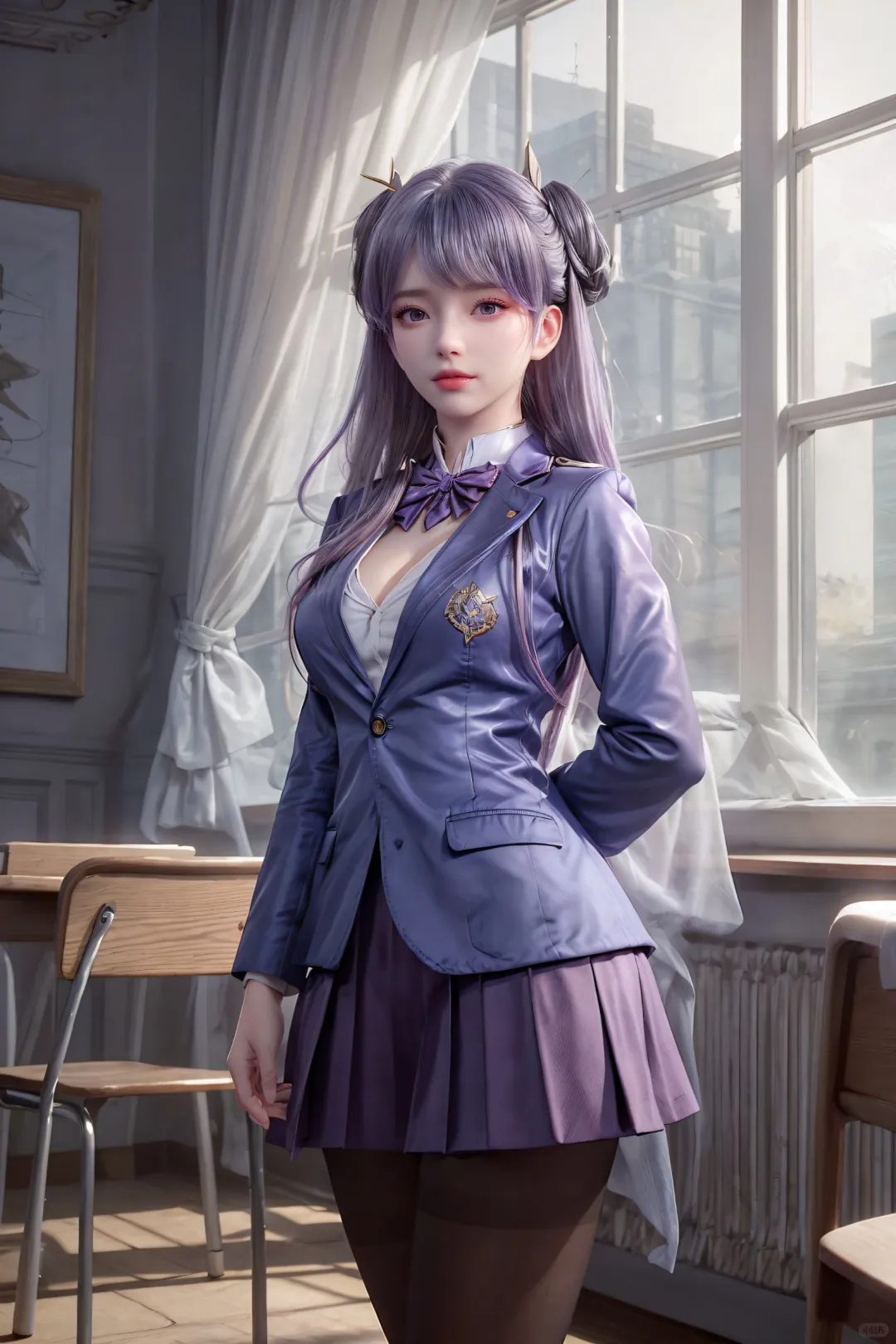 制服少女