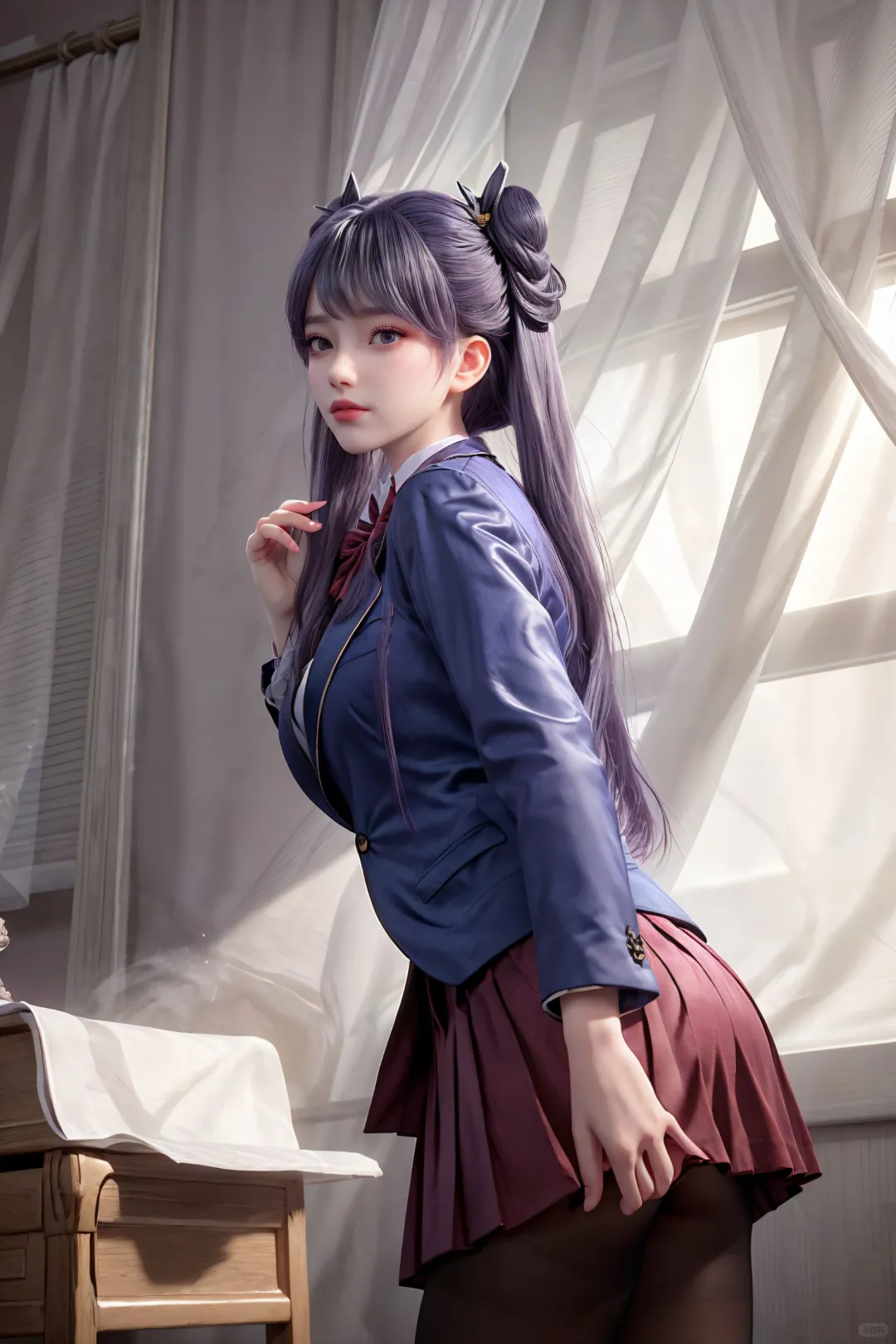 制服少女