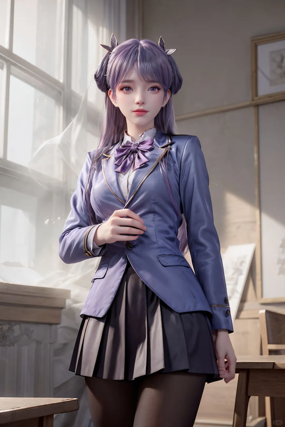 制服少女