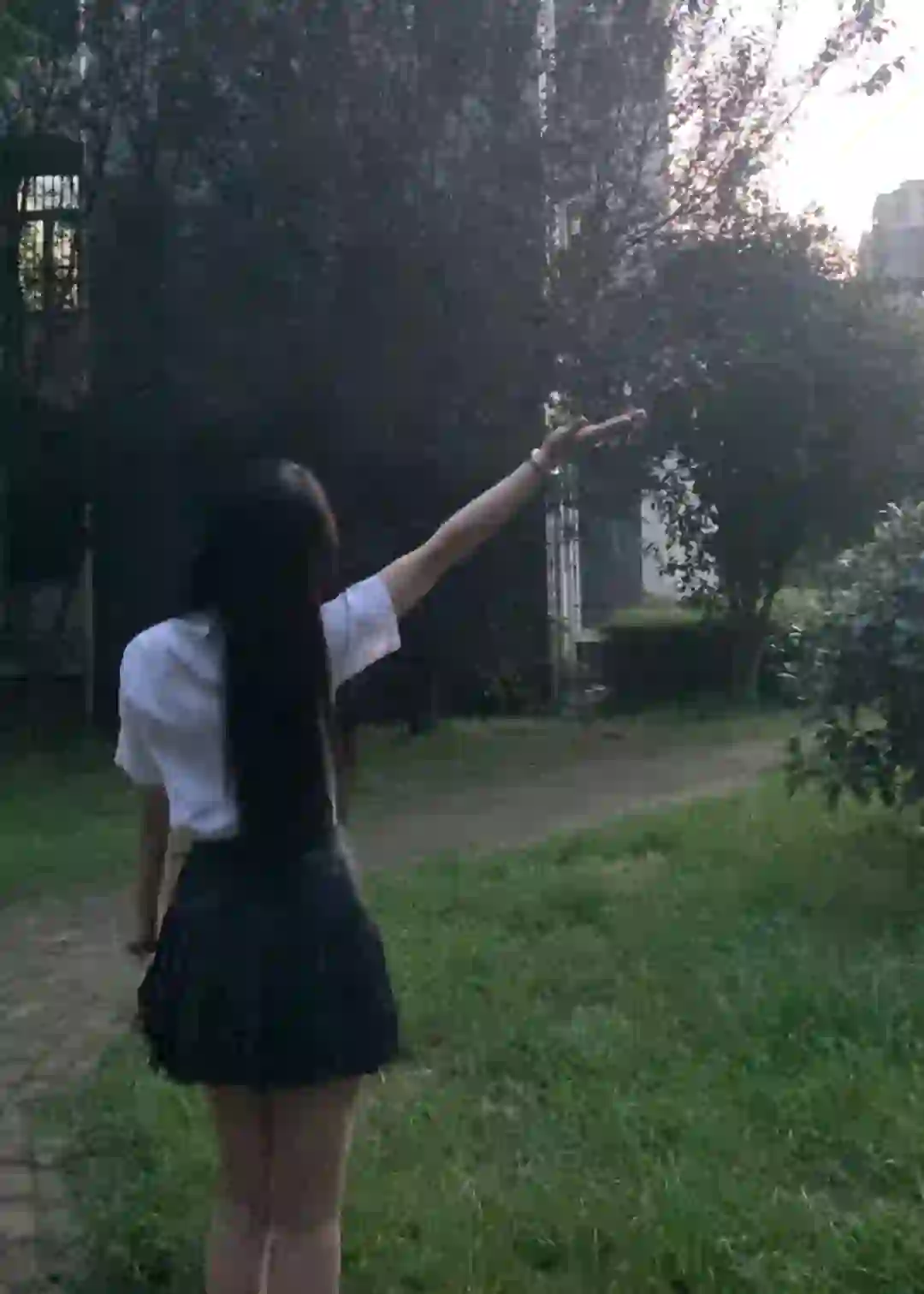 突然翻到去年的照片 糊美糊美的