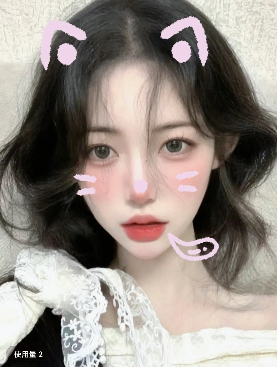 ins特效焊脸上｜存一些好看的甜妹特效